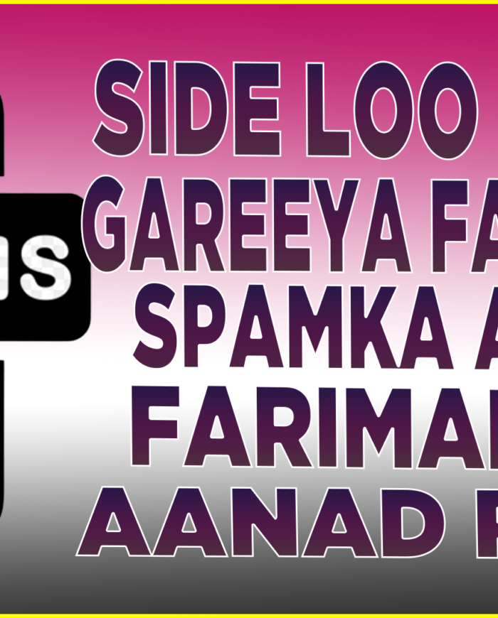 sidee loo block gareeya fariimaha aanad rabin ee laguuso dro