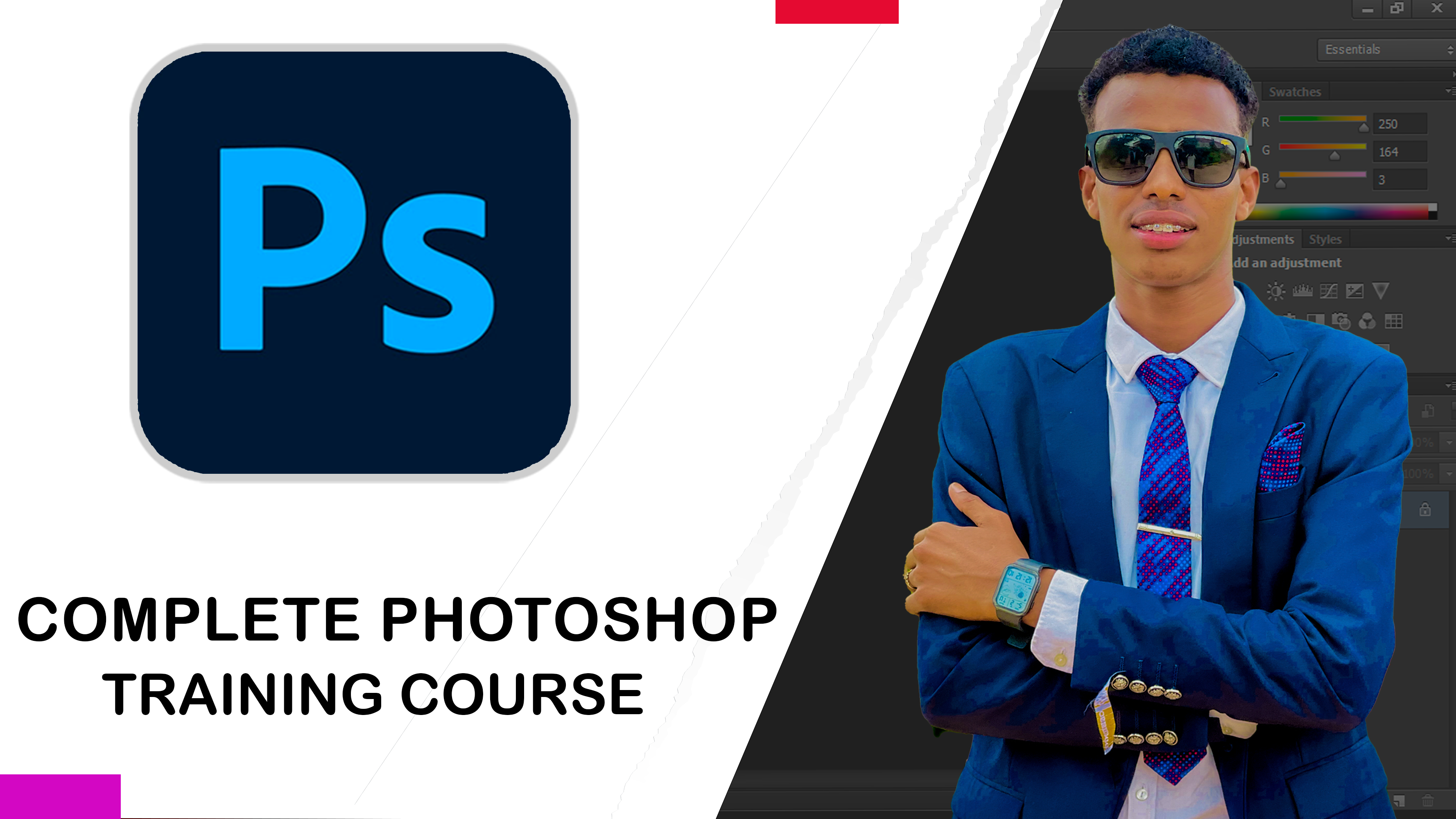 Complete adobe photoshop graphic desing course